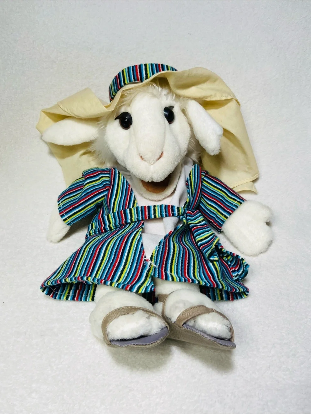 14” 2005 Sunny & Co Puppets Nomad the Lamb Biblical Christian Puppet